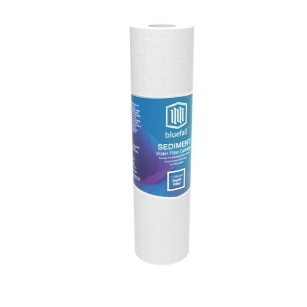 1300 Gal. 1 Mic 10 In. X 2.5 In. Universal Sediment Water Filter, 3 Layered, PK 20